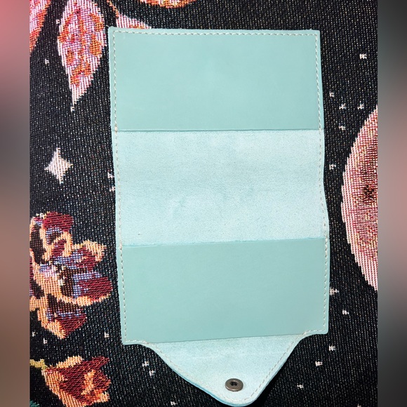 SOLD Portland Leather Goods Mint small snap journal - Picture 4 of 6